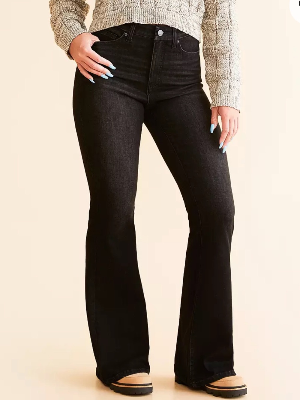BKE Buckle Parker Flare Stretch Jeans